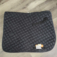 Quilt Jumper Saddle Pad *gc, clean, v. faded, rubs, mnr unstitched, curled edges, puckers, dirt
