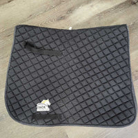 Quilt Jumper Saddle Pad *gc, clean, v. faded, rubs, mnr unstitched, curled edges, puckers, dirt
