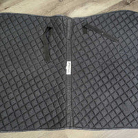Quilt Jumper Saddle Pad *gc, clean, v. faded, rubs, mnr unstitched, curled edges, puckers, dirt
