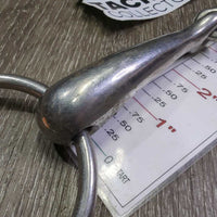 Thick Hollow Mouth Loose Ring Bit *gc, dirty, residue, scuffs, dull
