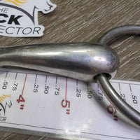 Thick Hollow Mouth Loose Ring Bit *gc, dirty, residue, scuffs, dull
