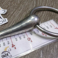 Thick Hollow Mouth Loose Ring Bit *gc, dirty, residue, scuffs, dull
