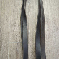 Soft Rsd Padded Bridle, Thick Wide Plain Reins, Buckles, Flash *gc, clean, older? film, trimmed end, rubs, scrapes
