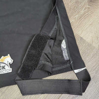Thick Hvy Lycra Shoulder Guard, velcro *gc, clean, mnr rubs, pills & unstitched seam
