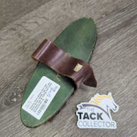 Short Brislte Soft Hair Body Brush, handle *vgc, mnr dirt, scrapes, rubs & fading, lost rivets
