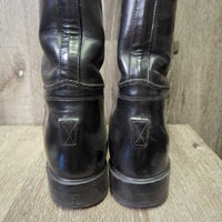 Thick Dress Boots, Pull on *vgc/xc, dust, stiff, older
