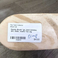 Dandy Brush *gc, bent bristles, dirt, older, stains
