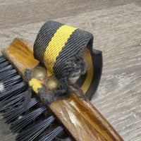 Dandy Brush, handle *gc, dirty, torn & stretched handle, scraped edges
