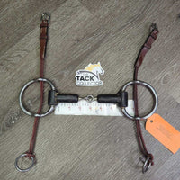 Thick Rubber Gag Bit, ?tRUST 2 Narrow Nylon Rope Gag Cheeks *vgc, residue, stains
