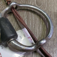 Thick Rubber Gag Bit, ?tRUST 2 Narrow Nylon Rope Gag Cheeks *vgc, residue, stains
