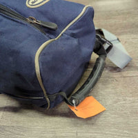 Tall Padded Boot Bag, shoulder strap *gc, edge rubs/frays, snags, clean, mnr hair, older
