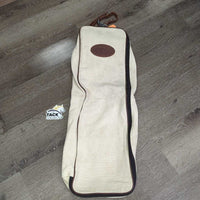 Canvas Bridle Bag *gc/fair, stains, pilly
