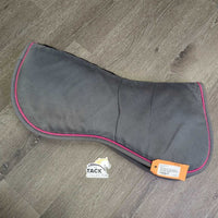 Memory Foam Half Pad *vgc, clean, mnr faded/discolored, rubs, pills & fading
