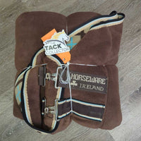 Thick Hvy Fleece Cooler, "Allonai Eq", tail, bag *like new/xc, older
