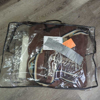 Thick Hvy Fleece Cooler, "Allonai Eq", tail, bag *like new/xc, older
