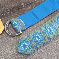 Nylon Web - Ribbon Belt, flower pattern *vgc/xc, clean
