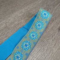 Nylon Web - Ribbon Belt, flower pattern *vgc/xc, clean
