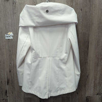 "City" Jacket, Cowl Neck - Hood, zipper, Back Zipper *xc, v.mnr stains, older?
