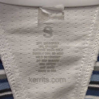 SS Polo Sun Shirt, 1/4 zip up, mesh collar, back & sides, side pockets *like new/xc
