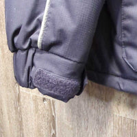 Winter Jacket, Collar Hood *vgc/gc, mnr hairy & clumpy, older, BROKEN Zipper - missing bottom part
