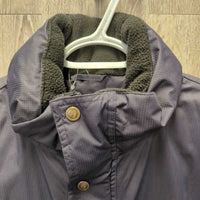 Winter Jacket, Collar Hood *vgc/gc, mnr hairy & clumpy, older, BROKEN Zipper - missing bottom part
