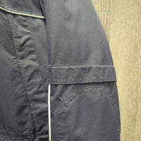 Winter Jacket, Collar Hood *vgc/gc, mnr hairy & clumpy, older, BROKEN Zipper - missing bottom part
