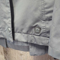 Riding Rain Jacket, Hood, Zipper, Snaps, Collar Hood *like new/xc, clean
