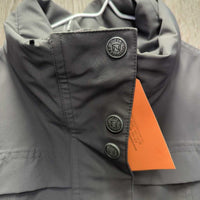 Riding Rain Jacket, Hood, Zipper, Snaps, Collar Hood *like new/xc, clean
