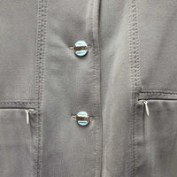 Show Jacket, Micro Suede Trim, Zippers, Snaps *xc, mnr seam puckers, older?
