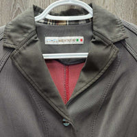 Show Jacket, Micro Suede Trim, Zippers, Snaps *xc, mnr seam puckers, older?
