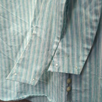 LS Show Shirt, 2x Button Collars *gc, seam puckers, crinkles, older Collars: v.stiff, mnr stains
