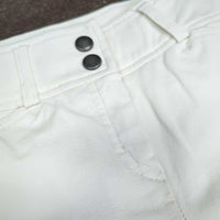 EuroSeat Breeches *vgc, older, clean, mnr yellowed, puckers, stains & seam puckers
