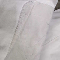 EuroSeat Breeches *vgc, older, clean, mnr yellowed, puckers, stains & seam puckers
