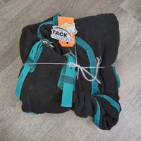 Fleece Cooler, neck, tail *gc, clean, faded, hair, rubs, pills, clumpy, older?
