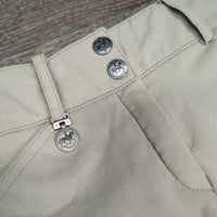 Euro Seat Breeches *gc, puckers, disccolored seat & legs, rubs, pills, seam pulls
