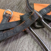 Round End Spurs, Thick Leather Spur Straps *vgc, clean, v.scraped straps, torn/twisted
