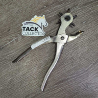 Hvy Leather Hole Punch *vgc, older, rust, peeled, scratches

