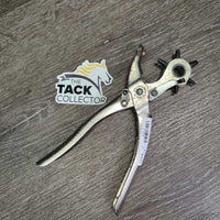 Hvy Leather Hole Punch *vgc, older, rust, peeled, scratches
