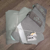 Lt Winter, detach neck, tail *gc, 0 wpf, clean, v. faded, hairy velcro, mnr lining tears, stains, rubs, snags, threads, unstitched
