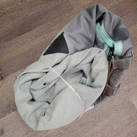 Lt Winter, detach neck, tail *gc, 0 wpf, clean, v. faded, hairy velcro, mnr lining tears, stains, rubs, snags, threads, unstitched
