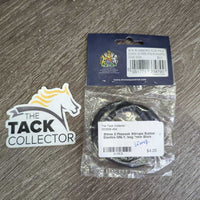2 Peacock Stirrups Rubber Elastics ONLY, bag *new

