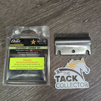 Top (83 AU) & Bottom (84 AU) Clipper Blades, package *gc, clean, rust spots

