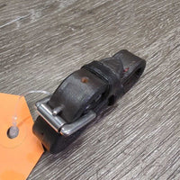 Flash Strap Thick Leather Buckle Attachment *like new, stiff/tight keepers
