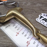 Gag French Link Leverage Bit, center lozenge *vgc, clean, scratches, stains
