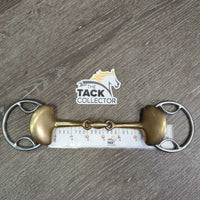 Gag French Link Leverage Bit, center lozenge *vgc, clean, scratches, stains
