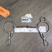 #302 Sweet Iron Western Gag Bit *gc/vgc, clean, rubs, stains, scratches
