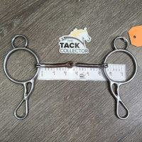 #302 Sweet Iron Western Gag Bit *gc/vgc, clean, rubs, stains, scratches
