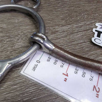 #302 Sweet Iron Western Gag Bit *gc/vgc, clean, rubs, stains, scratches
