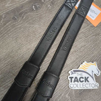 T-Bar Short Synthetic Stirrup Leathers, keepers *like new, clean

