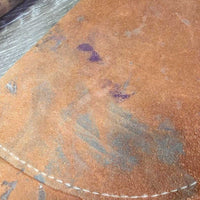 Farrier Chaps *gc/fair, stains, residue, glue, rubs, dirt
